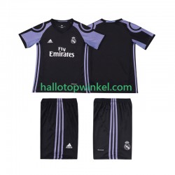 Real Madrid Voetbalshirt 2016 2017 Retro Kleuters/Kids Derde Tenue Korte Mouw