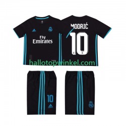 Real Madrid Voetbalshirt Modrić 10 2017 2018 Retro Kleuters/Kids Uit Tenue Korte Mouw