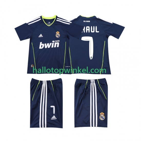 Real Madrid Voetbalshirt PAUL 7 Retro Kleuters/Kids Uit Tenue 2011 2010 Korte Mouw