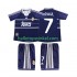 Real Madrid Voetbalshirt RAUL 7 1998 Retro Kleuters/Kids Uit Tenue 1999 Korte Mouw