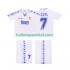 Real Madrid Voetbalshirt RAUL 7 1996 1997 Retro Kleuters/Kids Thuis Tenue Korte Mouw