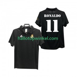 Real Madrid Voetbalshirt RONALDO 11 2002 2003 Retro Heren Uit Tenue Korte Mouw