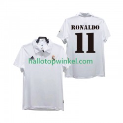 Real Madrid Voetbalshirt RONALDO 11 2002 2003 Retro Heren Thuis Tenue Korte Mouw