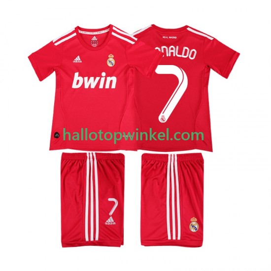 Real Madrid Voetbalshirt RONALDO 7 2012 Retro Kleuters/Kids Derde Tenue 2011 Korte Mouw