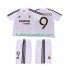 Real Madrid Voetbalshirt RONALDO 9 20025 Retro Kleuters/Kids Thuis Tenue 2004 Korte Mouw