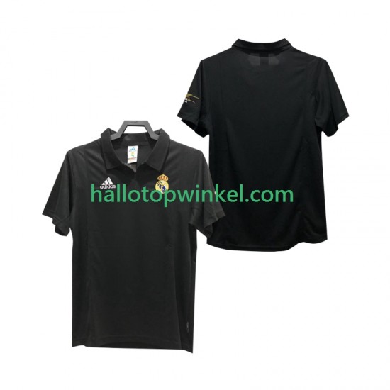 Real Madrid Voetbalshirt 2002 2003 Retro Heren Uit Tenue Korte Mouw