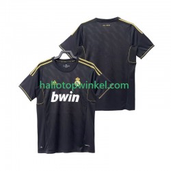 Real Madrid Voetbalshirt 2012 Retro Heren Uit Tenue 2011 Korte Mouw