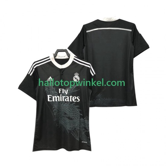 Real Madrid Voetbalshirt 2014 2015 Retro Heren Uit Tenue Korte Mouw