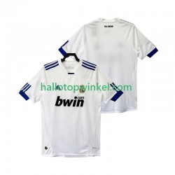 Real Madrid Voetbalshirt Retro Heren Thuis Tenue 2011 2010 Korte Mouw
