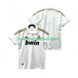 Real Madrid Voetbalshirt 2012 Retro Heren Thuis Tenue 2011 Korte Mouw