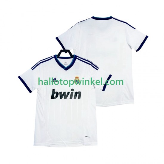 Real Madrid Voetbalshirt 2012 2013 Retro Heren Thuis Tenue Korte Mouw