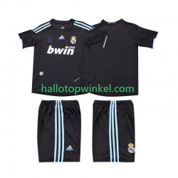 Real Madrid Voetbalshirt 2009 Retro Kleuters/Kids Uit Tenue 2010 Korte Mouw