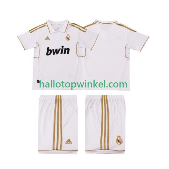 Real Madrid Voetbalshirt 2012 Retro Kleuters/Kids Thuis Tenue 2011 Korte Mouw