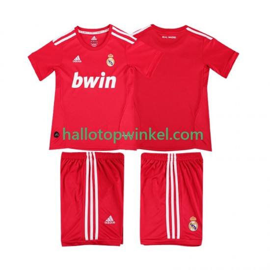 Real Madrid Voetbalshirt 2012 Retro Kleuters/Kids Derde Tenue 2011 Korte Mouw