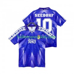 Real Madrid Voetbalshirt SEEDORF 10 1996 1997 Retro Heren Uit Tenue Korte Mouw