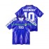 Real Madrid Voetbalshirt SEEDORF 10 1996 1997 Retro Heren Uit Tenue Korte Mouw