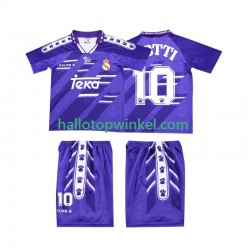 Real Madrid Voetbalshirt TOTTI 10 1996 Retro Kleuters/Kids Uit Tenue 1994 Korte Mouw