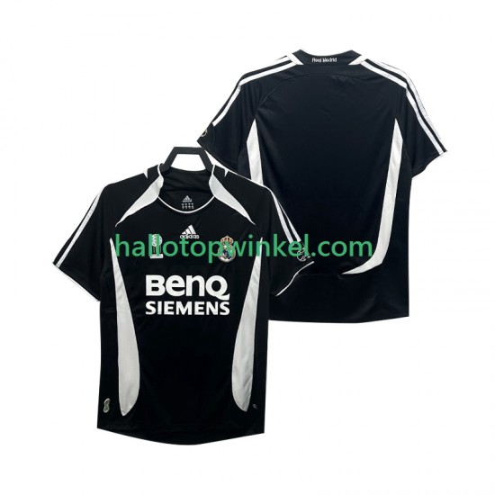 Real Madrid Voetbalshirt 2007 Retro Heren Derde Tenue 2006 Korte Mouw