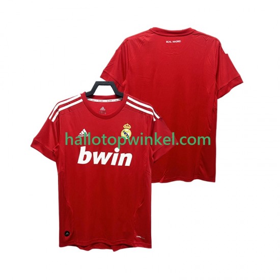Real Madrid Voetbalshirt 2012 Retro Heren Derde Tenue 2011 Korte Mouw
