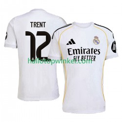 Real Madrid Voetbalshirt Trent Alexander-Arnold 12 Heren Thuis Tenue 2025-2026 Korte Mouw