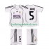 Real Madrid Voetbalshirt ZIDANE 5 2007 Retro Kleuters/Kids Thuis Tenue 2006 Korte Mouw
