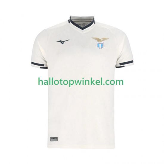 SS Lazio Voetbalshirt Heren Uit Tenue 2025-2026 Korte Mouw