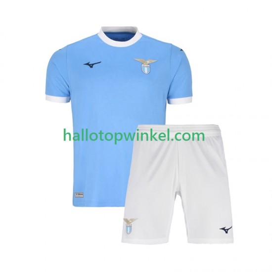 SS Lazio Voetbalshirt Kleuters/Kids Thuis Tenue 2025-2026 Korte Mouw