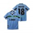 SS Lazio Voetbalshirt NEDVED 18 1998 Retro Heren Thuis Tenue 1999 Korte Mouw