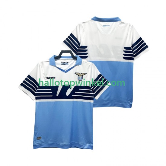 SS Lazio Voetbalshirt 2014 2015 Retro Heren Thuis Tenue Korte Mouw