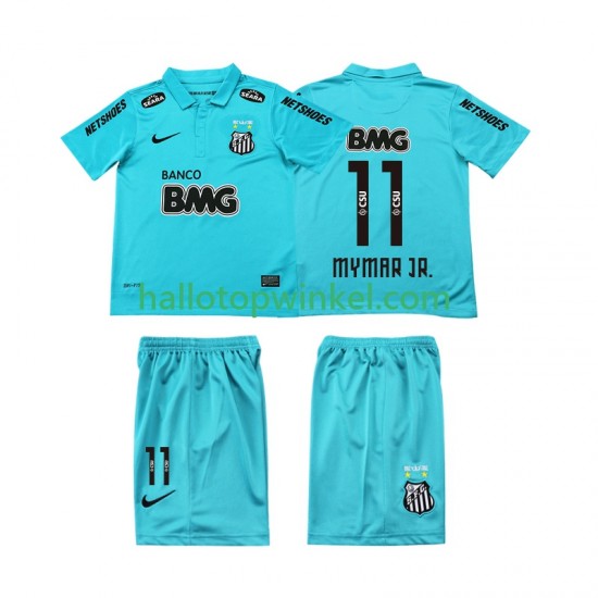 Voetbalshirt Santos Neymar JR 11 -2012 Retro Kleuters/Kids Derde Tenue 2011 Korte Mouw