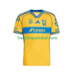 Tigres UANL Voetbalshirt Heren Thuis Tenue 2025-2026 Korte Mouw