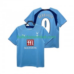 Tottenham Hotspur Voetbalshirt BERBATOV 9 2007 Retro Heren Uit Tenue 2006 Korte Mouw