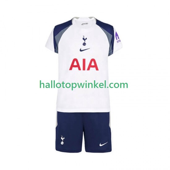 Tottenham Hotspur Voetbalshirt Kleuters/Kids Thuis Tenue 2025-2026 Korte Mouw