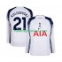 Tottenham Hotspur Voetbalshirt Kulusevski 21 Heren Thuis Tenue 2025-2026 Lange Mouw