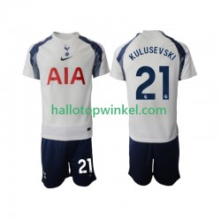 Tottenham Hotspur Voetbalshirt Kulusevski 21 Kleuters/Kids Thuis Tenue 2025-2026 Korte Mouw