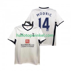 Tottenham Hotspur Voetbalshirt Modrić Luca 14 2009 Retro Heren Thuis Tenue 2008 Korte Mouw