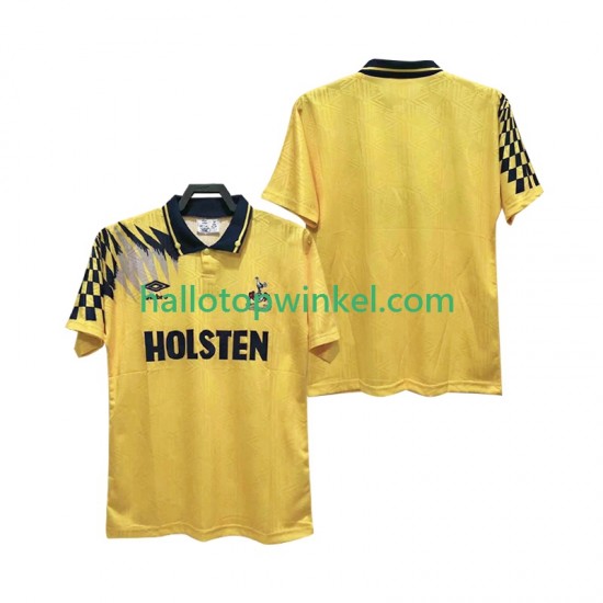 Tottenham Hotspur Voetbalshirt 1992 Retro Heren Uit Tenue 1994 Korte Mouw