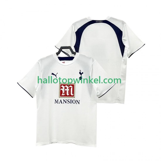 Tottenham Hotspur Voetbalshirt 2007 Retro Heren Thuis Tenue 2006 Korte Mouw