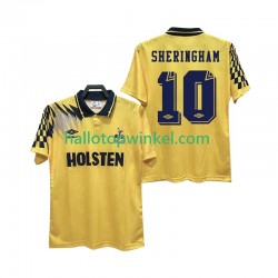 Tottenham Hotspur Voetbalshirt SHERINGHAM 10 1992 Retro Heren Uit Tenue 1994 Korte Mouw