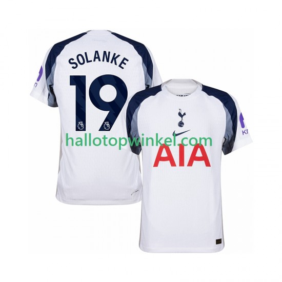 Tottenham Hotspur Voetbalshirt Solanke 19 Heren Thuis Tenue 2025-2026 Korte Mouw