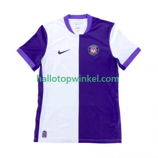 Toulouse FC Voetbalshirt Heren Thuis Tenue 2025-2026 Korte Mouw
