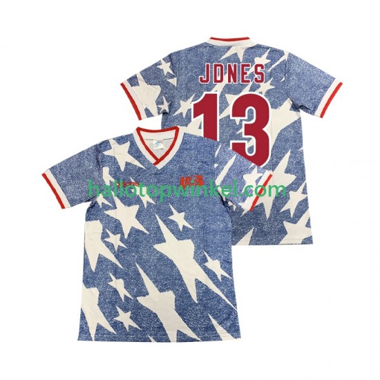 USA Voetbalshirt JDNES 13 Retro Heren Uit Tenue 1994 Korte Mouw