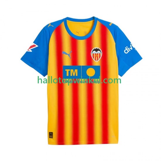 Valencia CF Voetbalshirt Heren Derde Tenue 2025-2026 Korte Mouw