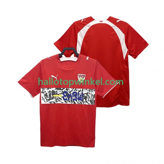 VfB Stuttgart Voetbalshirt 2007 Retro Heren Uit Tenue 2006 Korte Mouw