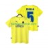 Villarreal CF Voetbalshirt FORLAN 5 2005 Retro Heren Thuis Tenue 2006 Korte Mouw