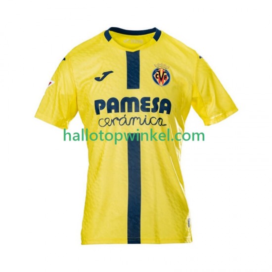 Villarreal CF Voetbalshirt Heren Thuis Tenue 2025-2026 Korte Mouw