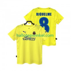 Villarreal CF Voetbalshirt RIQUELME 8 2005 Retro Heren Thuis Tenue 2006 Korte Mouw