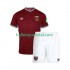 West Ham United Voetbalshirt Kleuters/Kids Thuis Tenue 2025-2026 Korte Mouw