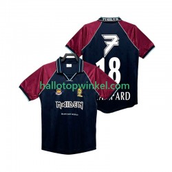 West Ham United Voetbalshirt LAMPARD 18 Iron Maiden Retro Heren Thuis Tenue 1999 Korte Mouw