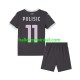 AC Milan Voetbalshirt Pulisic 11 Kleuters/Kids Derde Tenue 2024-2025 Korte Mouw